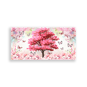 Painel Retangular - Borboletas - Sublimado 3D