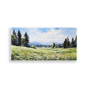 Painel Retangular - Bosque - Sublimado 3D
