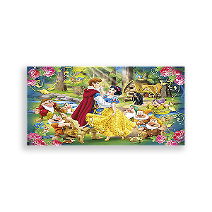 Painel Retangular - Branca De Neve - Sublimado 3D