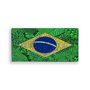 Painel Retangular - Brasil Esportes - Sublimado 3D