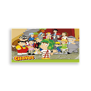 Painel Retangular - Chaves - Sublimado 3D