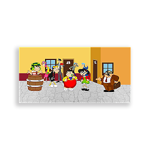 Painel Retangular - Chaves - Sublimado 3D