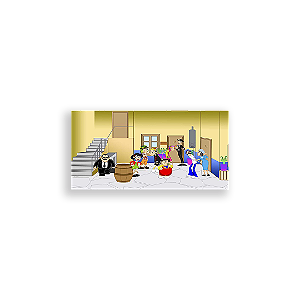 Painel Retangular - Chaves - Sublimado 3D
