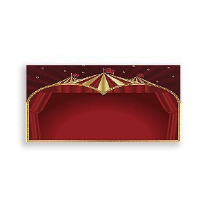 Painel Retangular - Circo - Sublimado 3D