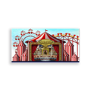 Painel Retangular - Circo - Sublimado 3D