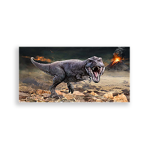 Painel Retangular - Dinossauros - Sublimado 3D