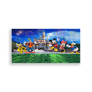Painel Retangular - Disney - Sublimado 3D
