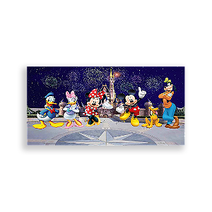Painel Retangular - Disney - Sublimado 3D