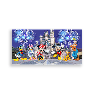 Painel Retangular - Disney - Sublimado 3D
