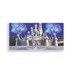Painel Retangular - Disney - Sublimado 3D