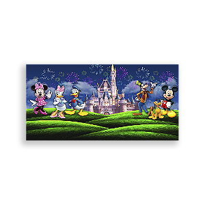 Painel Retangular - Disney - Sublimado 3D
