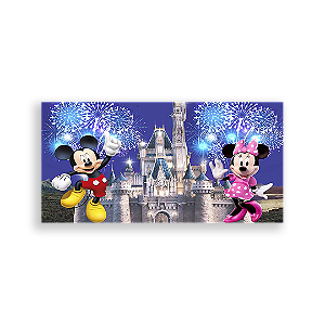 Painel Retangular - Disney - Sublimado 3D