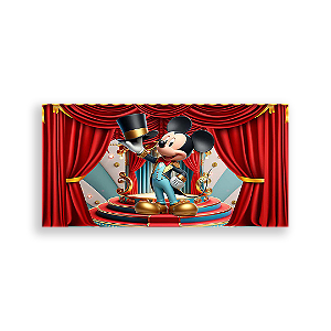 Painel Retangular - Disney Circo - Sublimado 3D