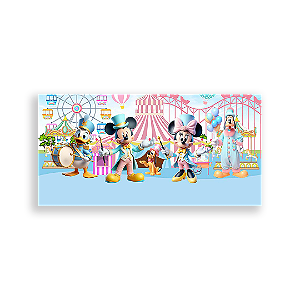 Painel Retangular - Disney Circo - Sublimado 3D