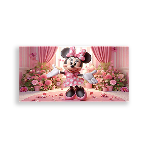 Painel Retangular - Disney Jardim - Sublimado 3D