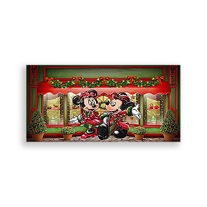 Painel Retangular - Disney Natal - Sublimado 3D