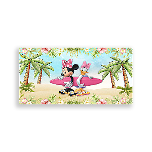 Painel Retangular - Disney Praia - Sublimado 3D