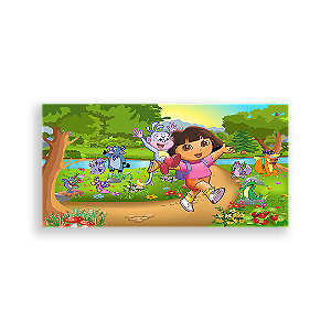 Painel Retangular - Dora - Sublimado 3D
