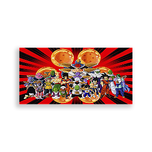 Painel Retangular - Dragon Ball Z - Sublimado 3D