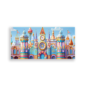 Painel Retangular - Fabrica De Brinquedos - Sublimado 3D