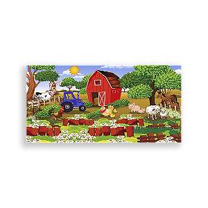 Painel Retangular - Fazenda - Sublimado 3D