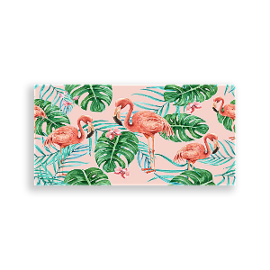Painel Retangular - Flamingos - Sublimado 3D