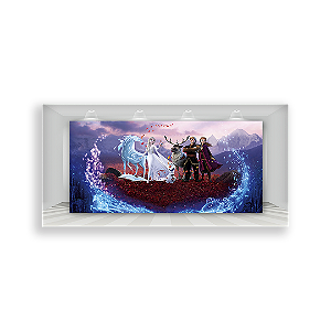 Painel Retangular - Frozen - Sublimado 3D
