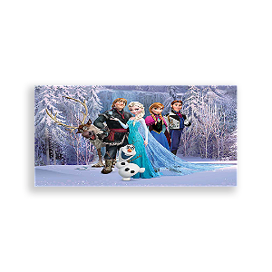 Painel Retangular - Frozen - Sublimado 3D