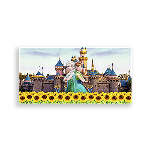 Painel Retangular - Frozen Fever - Sublimado 3D