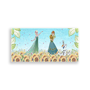 Painel Retangular - Frozenfever - Sublimado 3D