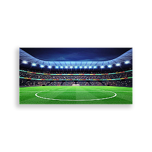 Painel Retangular - Futebol Esportes - Sublimado 3D