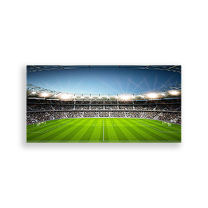 Painel Retangular - Futebol Esportes - Sublimado 3D