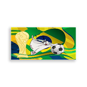 Painel Retangular - Futebol Esportes - Sublimado 3D