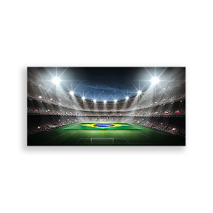 Painel Retangular - Futebol Esportes - Sublimado 3D
