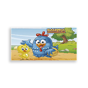 Painel Retangular - Galinha Pintadinha - Sublimado 3D