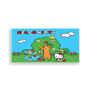 Painel Retangular - Hello Kitty - Sublimado 3D