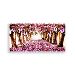Painel Retangular - Jardim Encantado - Sublimado 3D