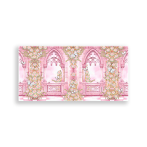 Painel Retangular - Jardim Encantado - Sublimado 3D