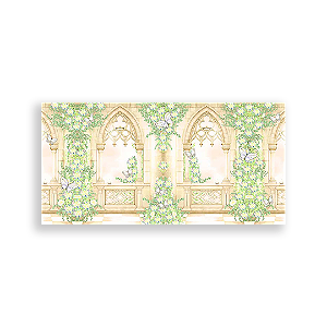 Painel Retangular - Jardim Encantado - Sublimado 3D