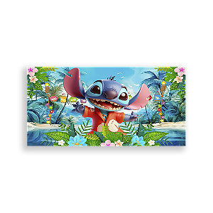 Painel Retangular - Lilo E Stitch - Sublimado 3D