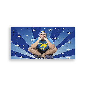 Painel Retangular - Luccas Neto - Sublimado 3D