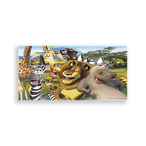 Painel Retangular - Madagascar - Sublimado 3D