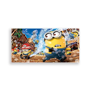 Painel Retangular - Minnions - Sublimado 3D