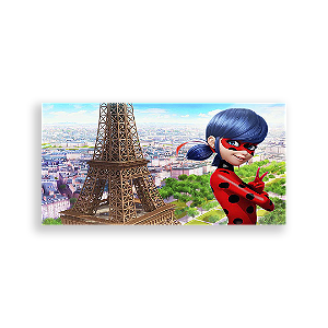 Painel Retangular - Miraculous - Sublimado 3D