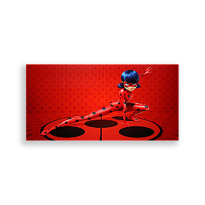 Painel Retangular - Miraculous - Sublimado 3D