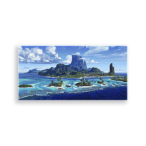 Painel Retangular - Moana - Sublimado 3D