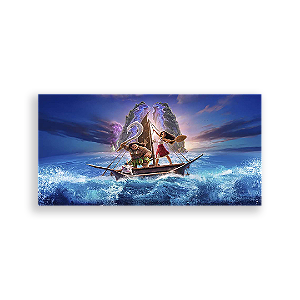 Painel Retangular - Moana - Sublimado 3D