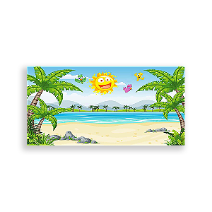 Painel Retangular - Mundo Bita - Sublimado 3D