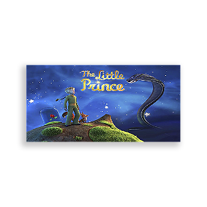 Painel Retangular - O Pequeno Principe - Sublimado 3D
