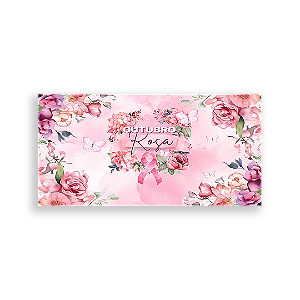Painel Retangular - Outubro Rosa - Sublimado 3D